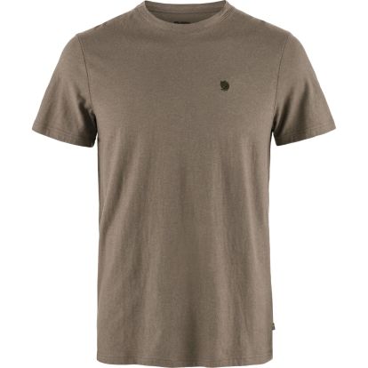 Hemp Blend T-shirt M  Suede Brown 