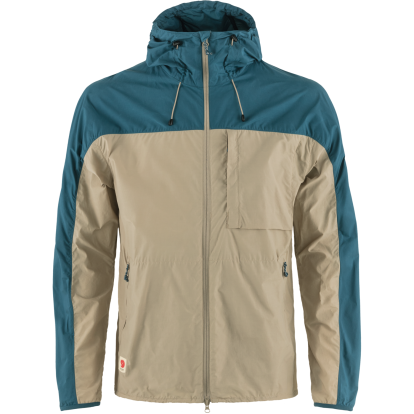 High Coast Wind Jacket M  Fossil/Deep Sea 