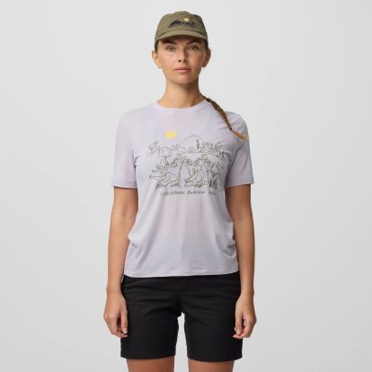 Hoja Lugnt Wool T-Shirt W