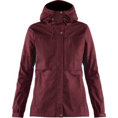 Kaipak Jacket W  Dark Garnet/Dark Grey 