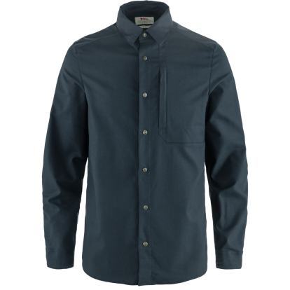 Keb Trekking Shirt LS M  Dark Navy/Dark Navy 