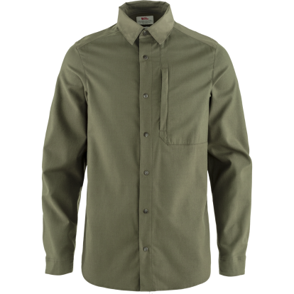 Keb Trekking Shirt LS M  Laurel Green/Laurel Green 