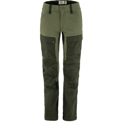 Keb Trousers Curved W Short  Deep Forest/Laurel Green 