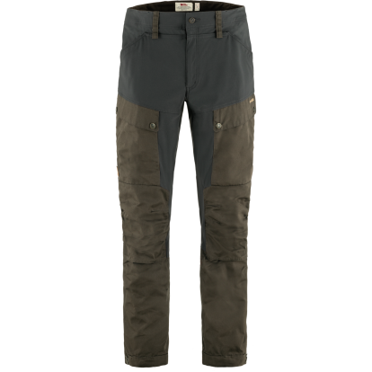 Keb Trousers M Short  Dark Olive/Dark Grey 