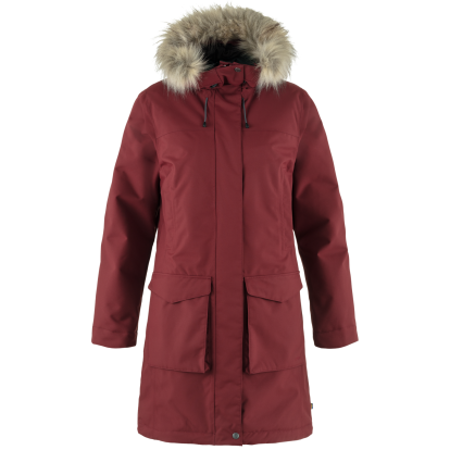 Nuuk Lite Parka W  Bordeaux Red 