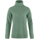 Додаткове фото Ovik Cable Knit Roller Neck W  Chalk White 