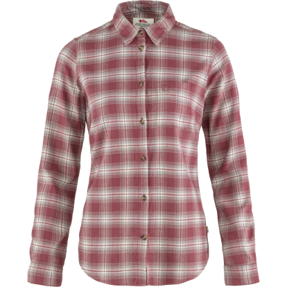 Ovik Flannel Shirt W  Mesa Purple/Fog 