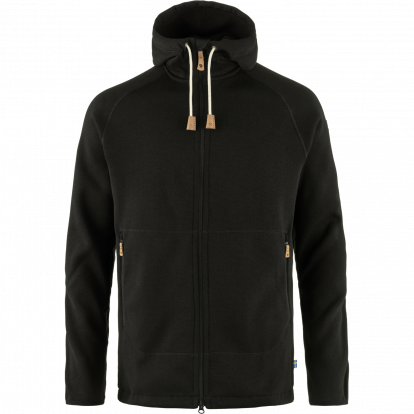 Ovik Fleece Hoodie  Black 