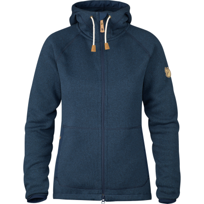 Ovik Fleece Hoodie W  Navy 