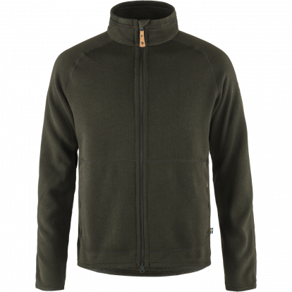Ovik Fleece Zip Sweater M  Deep Forest 