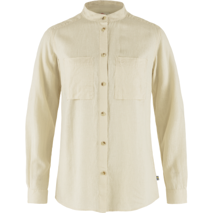 Ovik Hemp Shirt LS W  Chalk White 