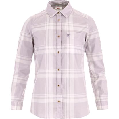 Ovik Lite Flannel Shirt W  Lavender Mist/Eggshell 