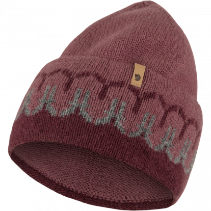 Ovik Path Knit Beanie  Dark Garnet/Mesa Purple 