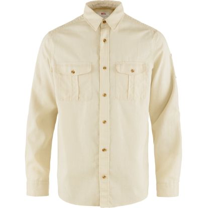 Ovik Travel Shirt LS M  Chalk White 