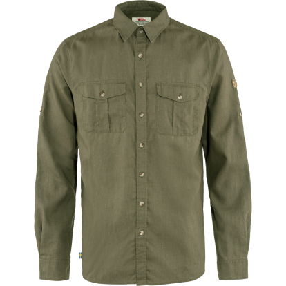 Ovik Travel Shirt LS M  Green 
