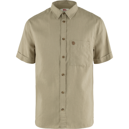 Ovik Travel Shirt SS M  Sand Stone 