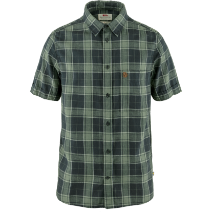 Ovik Travel Shirt SS M  Dark Navy/Patina Green 
