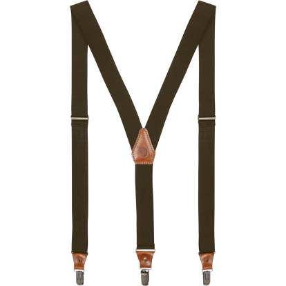 Singi Clip Suspenders  Dark Olive 