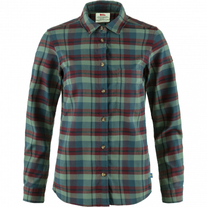 Singi Fjall Shirt W  Port/Patina Green 