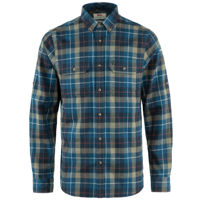 Singi Heavy Flannel Shirt LS M  Navy 