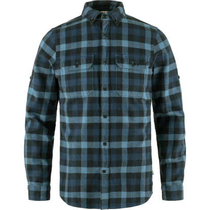 Skog Shirt LS M  Indigo Blue/Dark Navy 