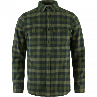 Skog Shirt LS M  Deep Forest/Laurel Green 