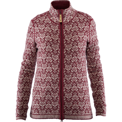 Snow Cardigan W  Dark Garnet 