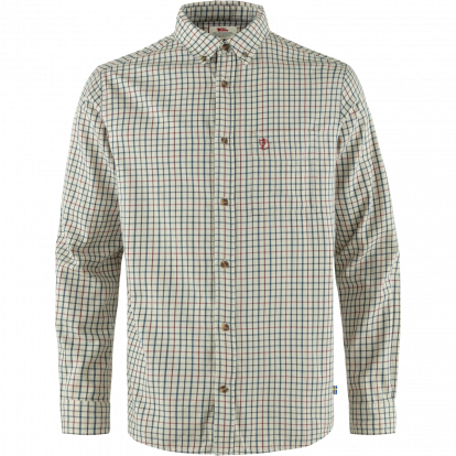 Sormland Lite Flannel Shirt M  Chalk White/Dark Navy 