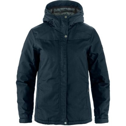 Stina Padded Jacket W  Dark Navy 