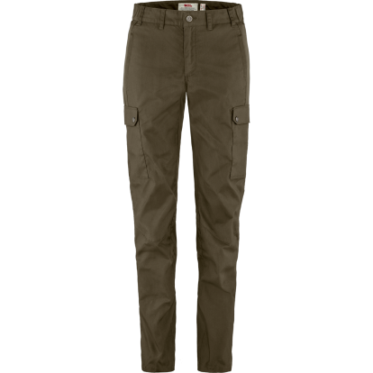 Stina Trousers W Reg  Dark Olive 