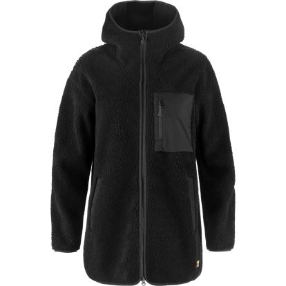Vardag Pile Fleece Long W  Black 